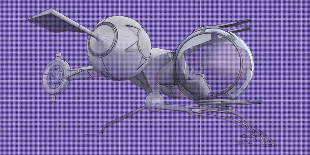 Dragonfly Bubbleship Rhino Level 2