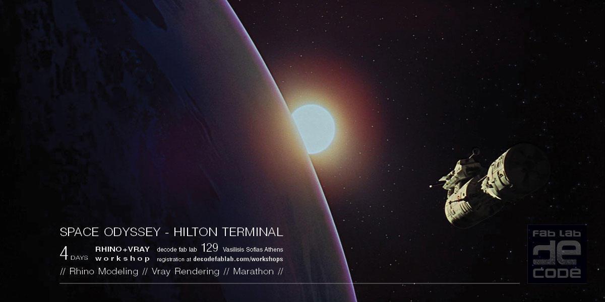2001 Space Odyssey Rhino - Vray Marathon