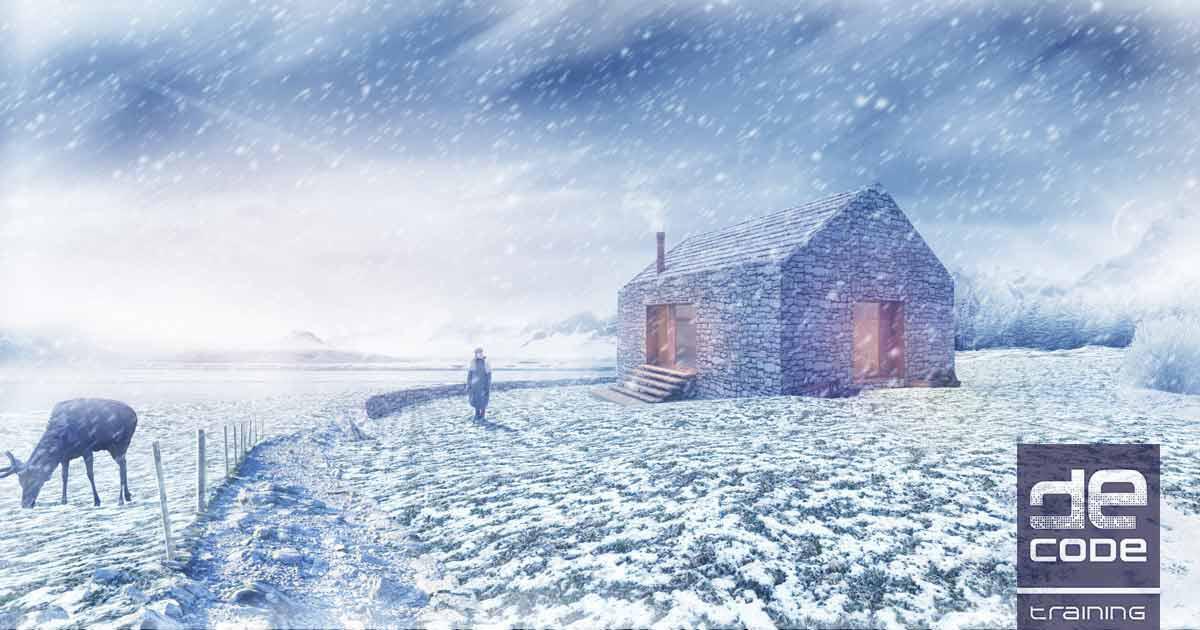 Lapland Cottage - VRay